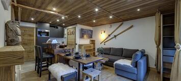 Appartement 2 pièces à Val d'Isère Le Crêt, 53 m² pour 4 