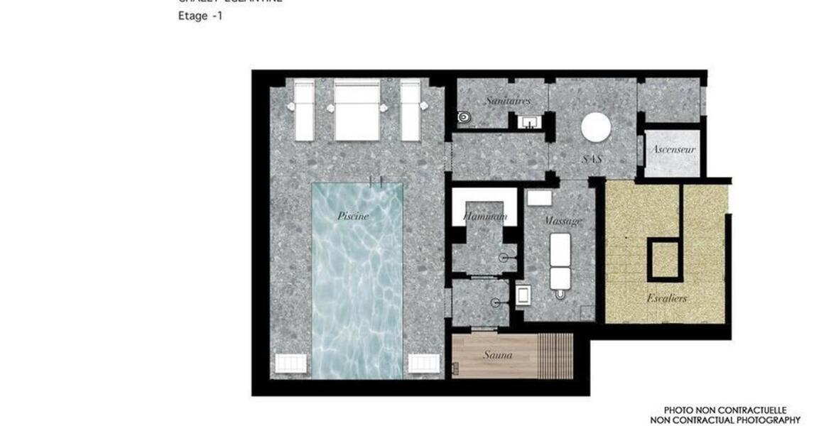 590 sqm Chalet for rent in Méribel Station with 4 bedrooms 