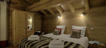 This 165 sqm Chalet for rent, with its mountain decor