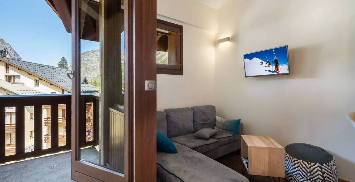 Appartement T2 en duplex à louer à Val d'Isère de 36m² 