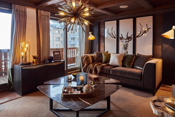 Four bedroom apartment for rent in Courchevel 1850