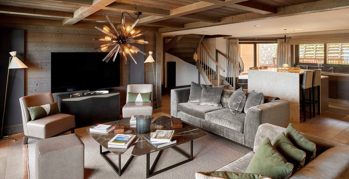 Four bedroom apartment for rent in Courchevel 1850