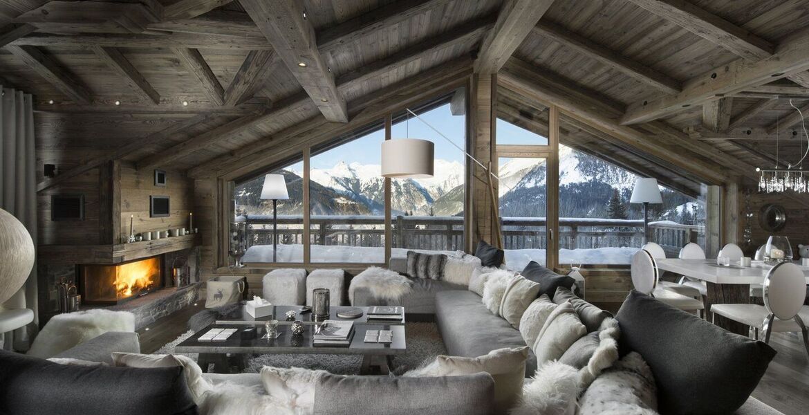 220sqm chalet with 5 bedroom for rent in Courchevel 1550