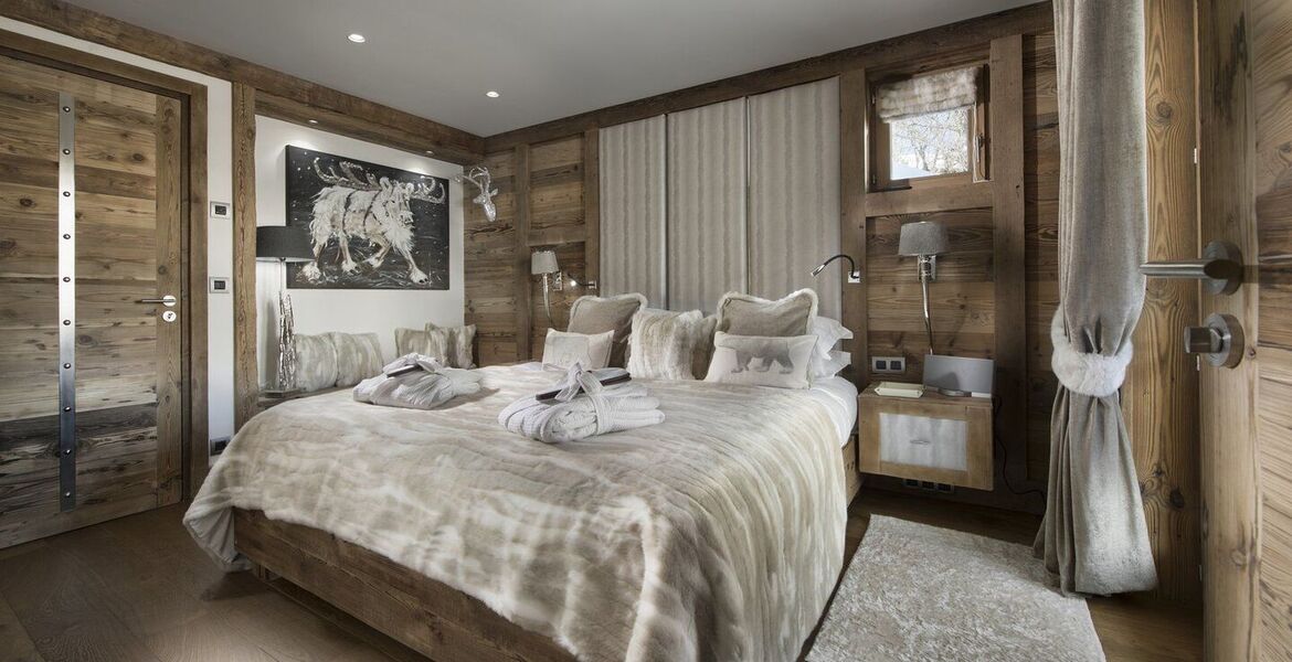 Chalet de 220m2 avec 5 chambres à coucher à louer Courchevel