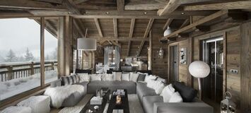 220sqm chalet with 5 bedroom for rent in Courchevel 1550