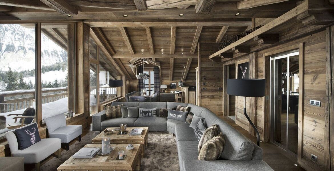 Chalet de 220m2 avec 5 chambres à coucher à louer Courchevel