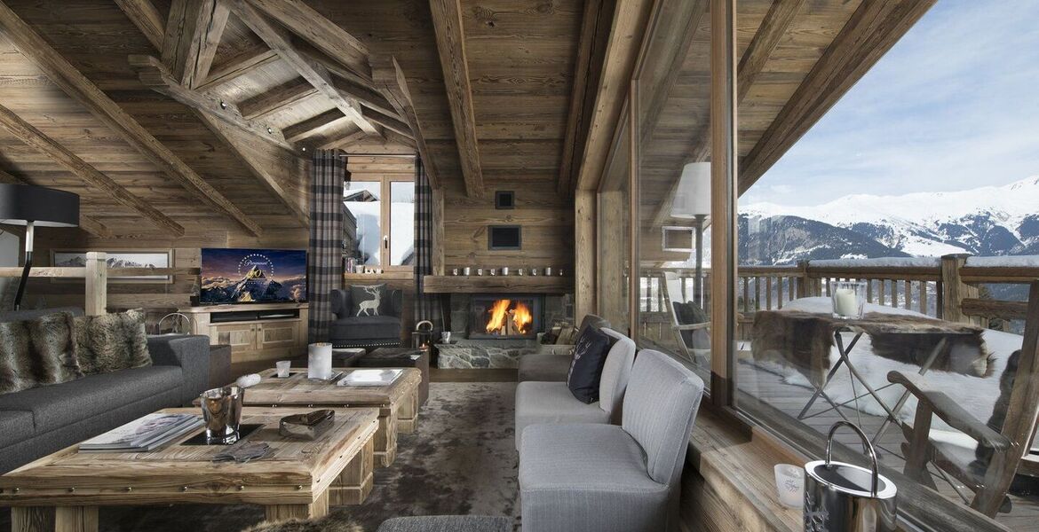 220sqm chalet with 5 bedroom for rent in Courchevel 1550