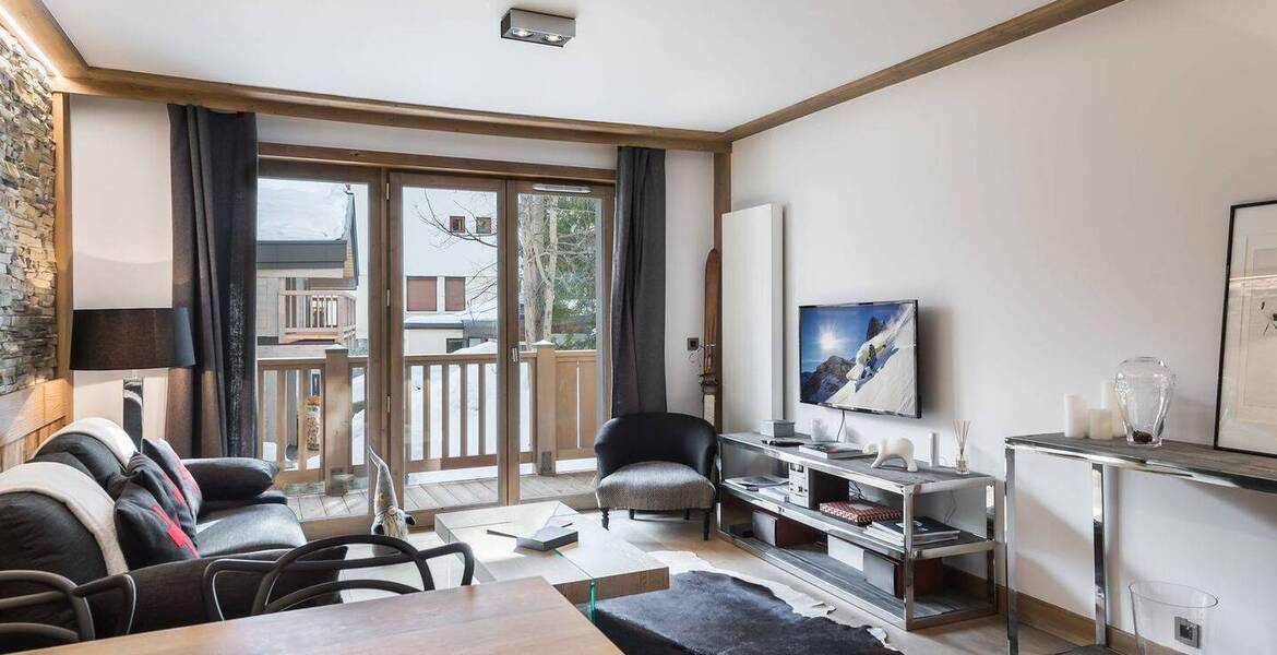 Apartamento de dos dormitorios en Courchevel 1550 Village en