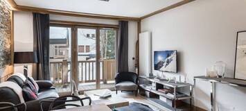 Apartamento de dos dormitorios en Courchevel 1550 Village en