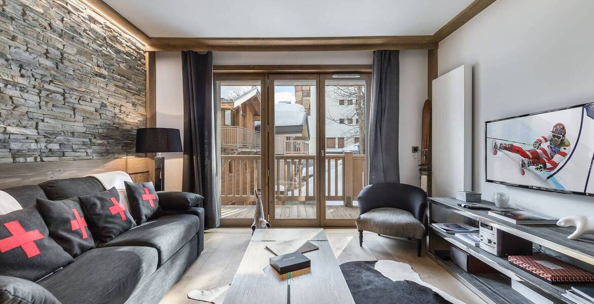 Apartamento de dos dormitorios en Courchevel 1550 Village en