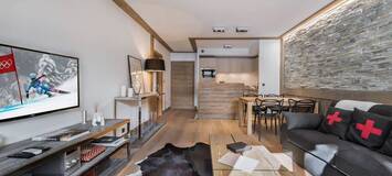 Apartamento de dos dormitorios en Courchevel 1550 Village en