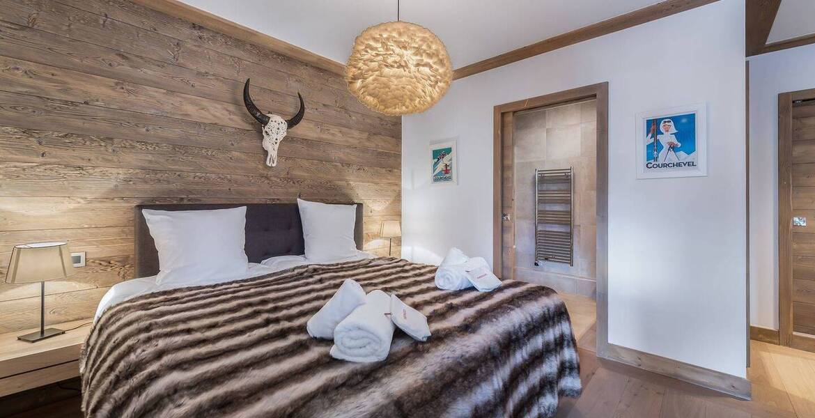 Apartamento de dos dormitorios en Courchevel 1550 Village en