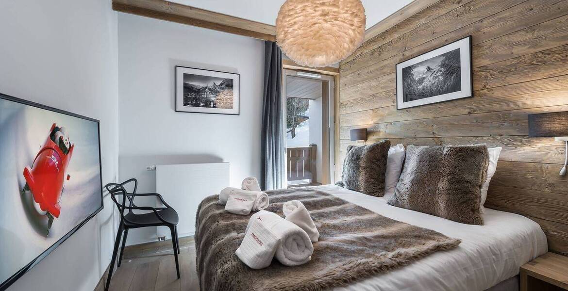 Apartamento de dos dormitorios en Courchevel 1550 Village en