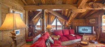 Chalet for rent in Jardin Alpin Courchevel 1850 4 bedrooms