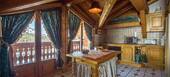 Chalet à louer à Jardin Alpin Courchevel 1850 avec 4 chambre