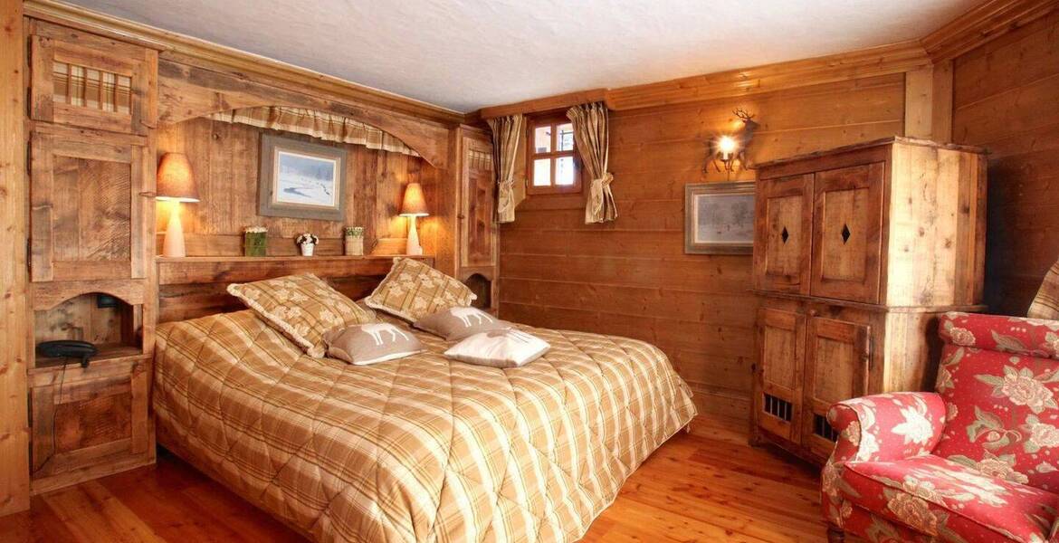 Chalet à louer à Jardin Alpin Courchevel 1850 avec 4 chambre