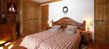 Chalet à louer à Jardin Alpin Courchevel 1850 avec 4 chambre