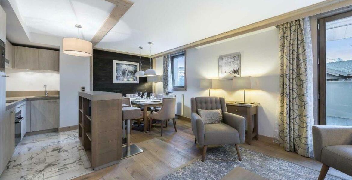 Apartamento de 2 dormitorios en alquiler en Courchevel 1550 