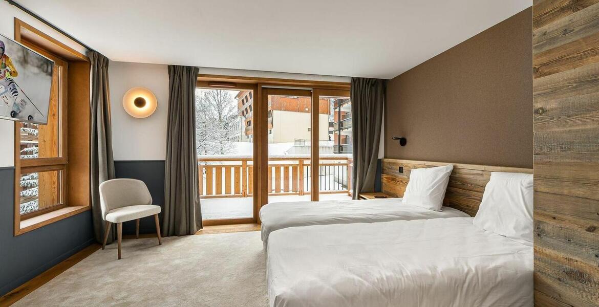 Apartamento de 2 dormitorios en alquiler en Courchevel 1550 