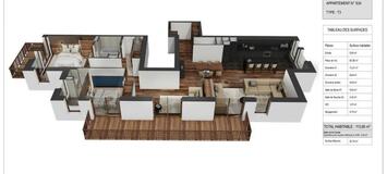 Apartment for rent in Courchevel 1550 Village