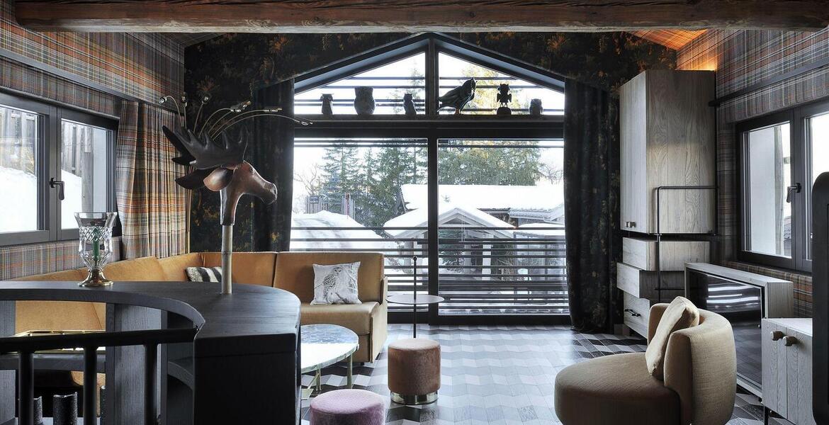 Chalet de dos dormitorios en alquiler en Courchevel 1550