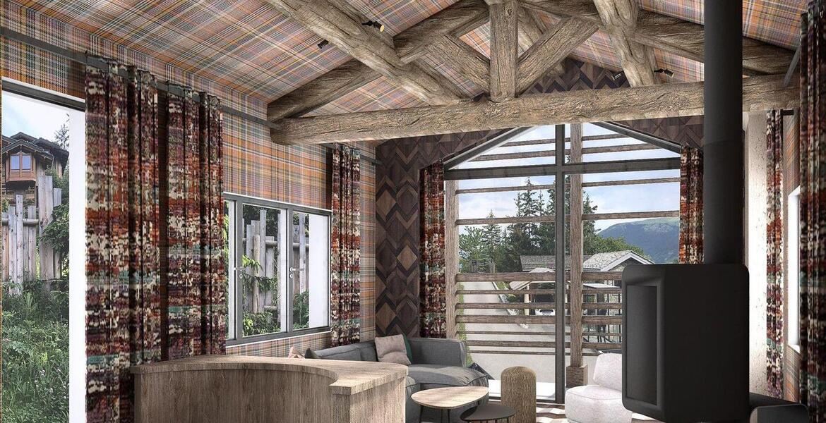 Chalet de dos dormitorios en alquiler en Courchevel 1550