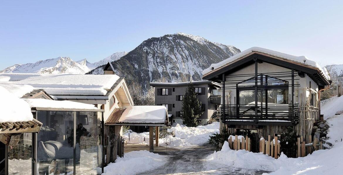 Chalet de dos dormitorios en alquiler en Courchevel 1550