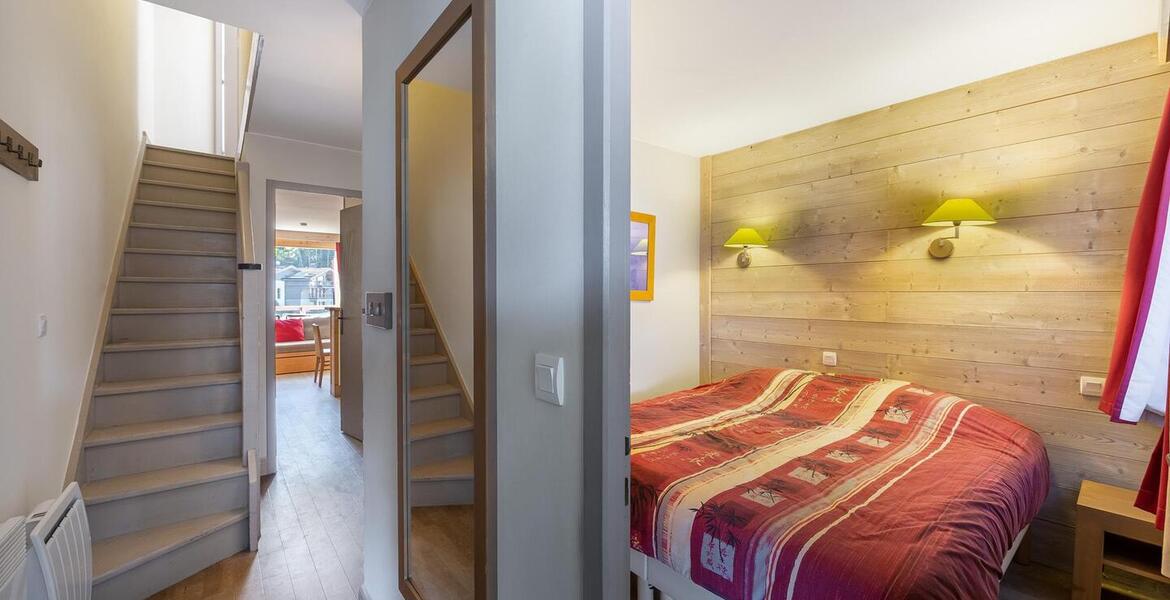 Appartement 2 chambres à louer à La Tania Courchevel avec 55