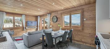 Apartamento de 2 habitaciones en alquiler en Megeve - Mont