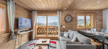 Apartamento de 2 habitaciones en alquiler en Megeve - Mont
