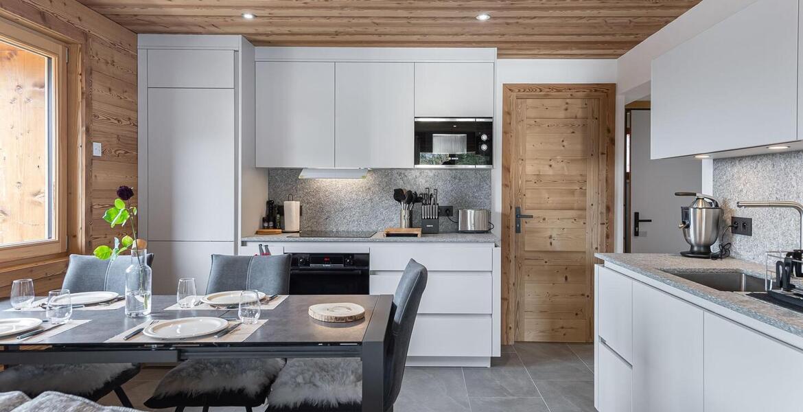 Apartamento de 2 habitaciones en alquiler en Megeve - Mont