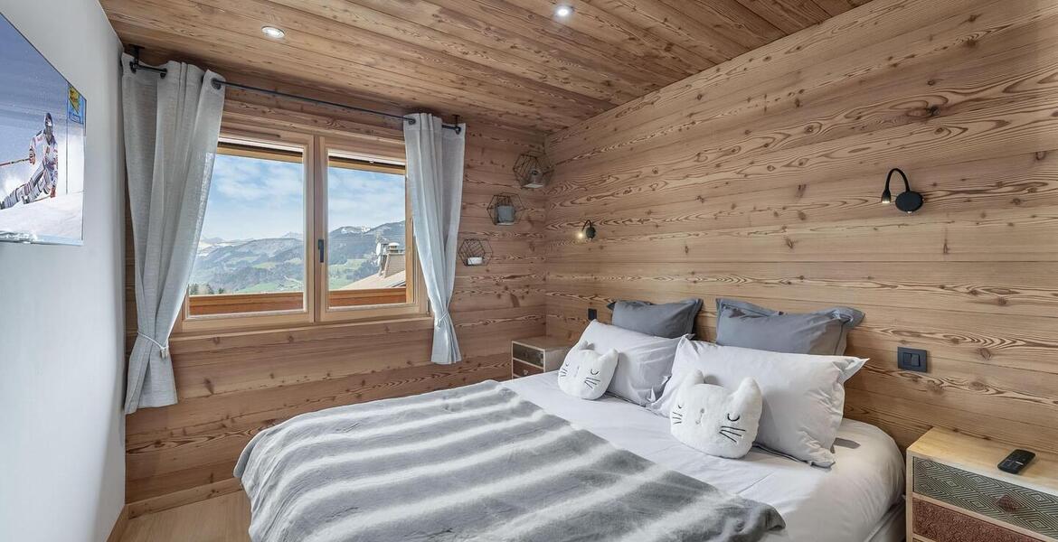 Apartamento de 2 habitaciones en alquiler en Megeve - Mont