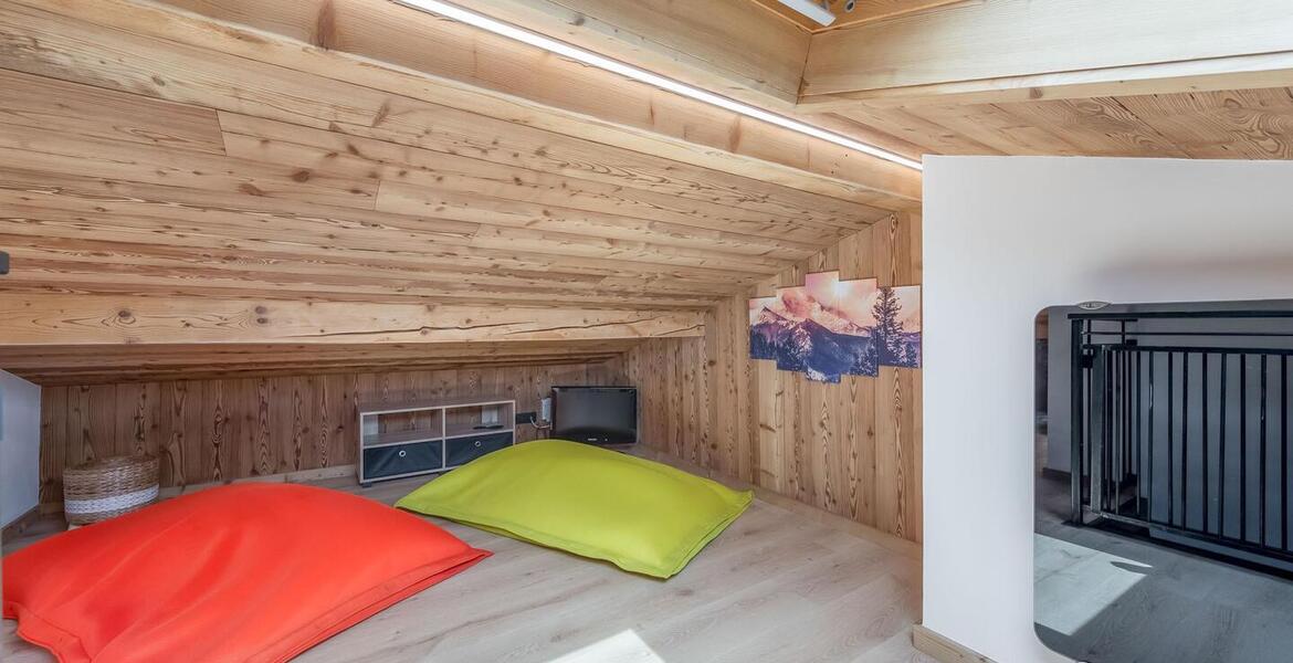 Apartamento de 2 habitaciones en alquiler en Megeve - Mont