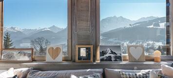 80 sqm Chalet for rent in Megeve - Combloux with 2 bedrooms 