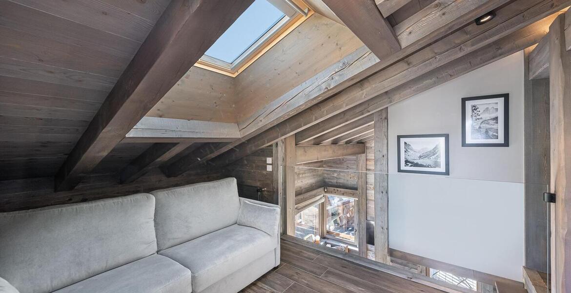 Chalet de 80 m2 en alquiler en Megeve - Combloux con 2 dormi