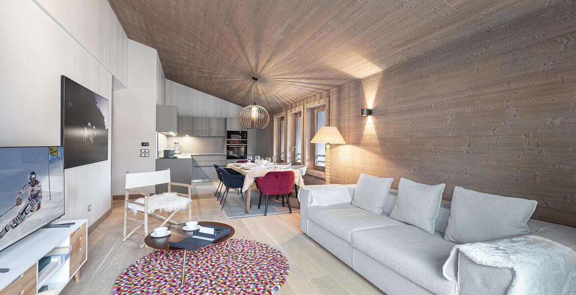 Apartamento en la zona de Rochebrune centro de Megève 