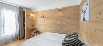 Apartamento en Rochebrune, Megève con 2 dormitorios y 53 m2