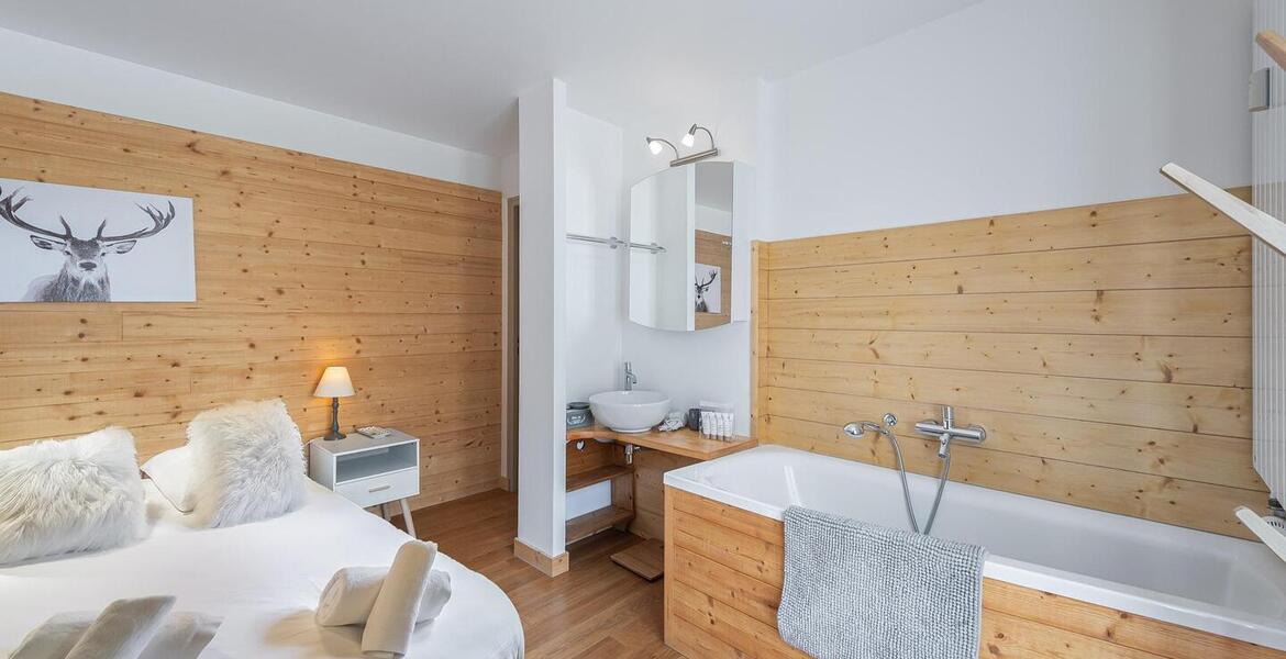 Appartement à Rochebrune, Megève avec 2 chambres et 53 m²