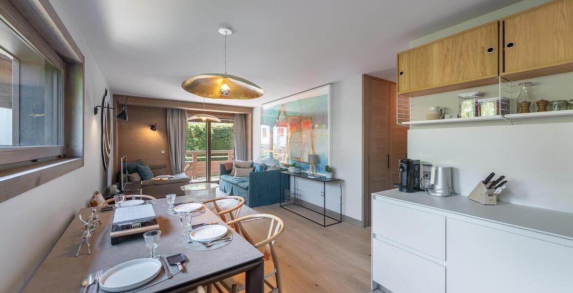 2 Bedroom Apartment with 62 sqm in Megeve - Rochebrune 