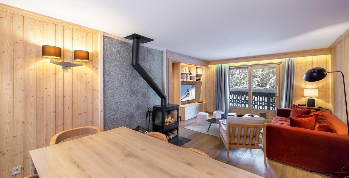 Charming 65 m² flat located near the centre of Megève