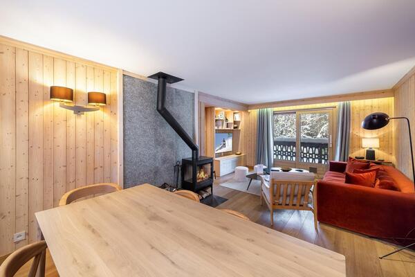 Charming 65 m² flat located near the centre of Megève