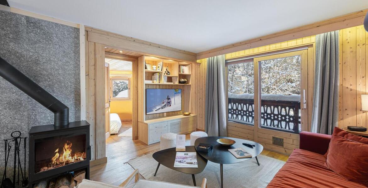 Charming 65 m² flat located near the centre of Megève