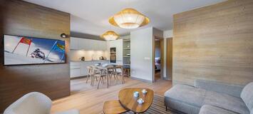 64 sqm 2 bedroom apartment in Rochebrune, Megeve for rent