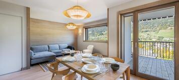 64 sqm 2 bedroom apartment in Rochebrune, Megeve for rent