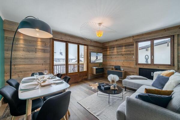 Charmant appartement récemment rénové à louer à Megève 