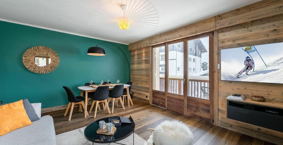 Charming recently renovated apartment for rent in Megeve