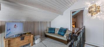 Duplex apartment  property of 80m² with 2 bedrooms in Megève