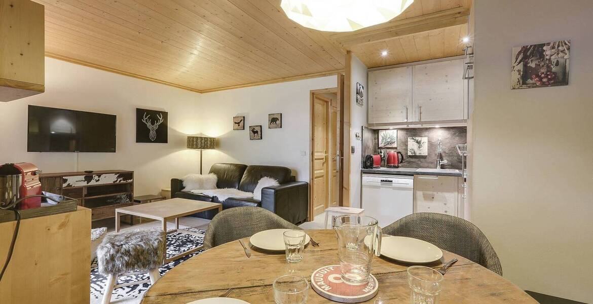 A contemporary apartment about 5 minutes from Méribel 