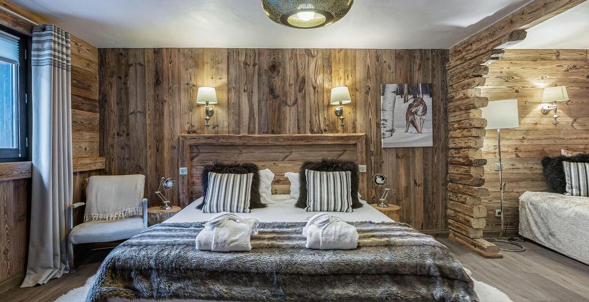 The splendid Chalet, located in Courchevel Le Praz