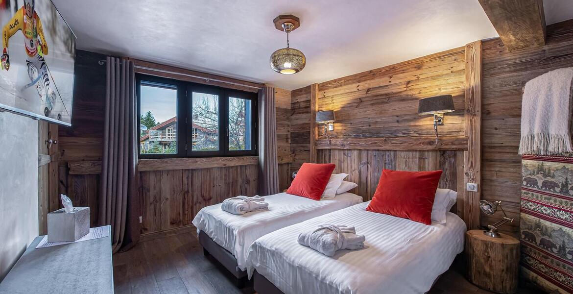 The splendid Chalet, located in Courchevel Le Praz